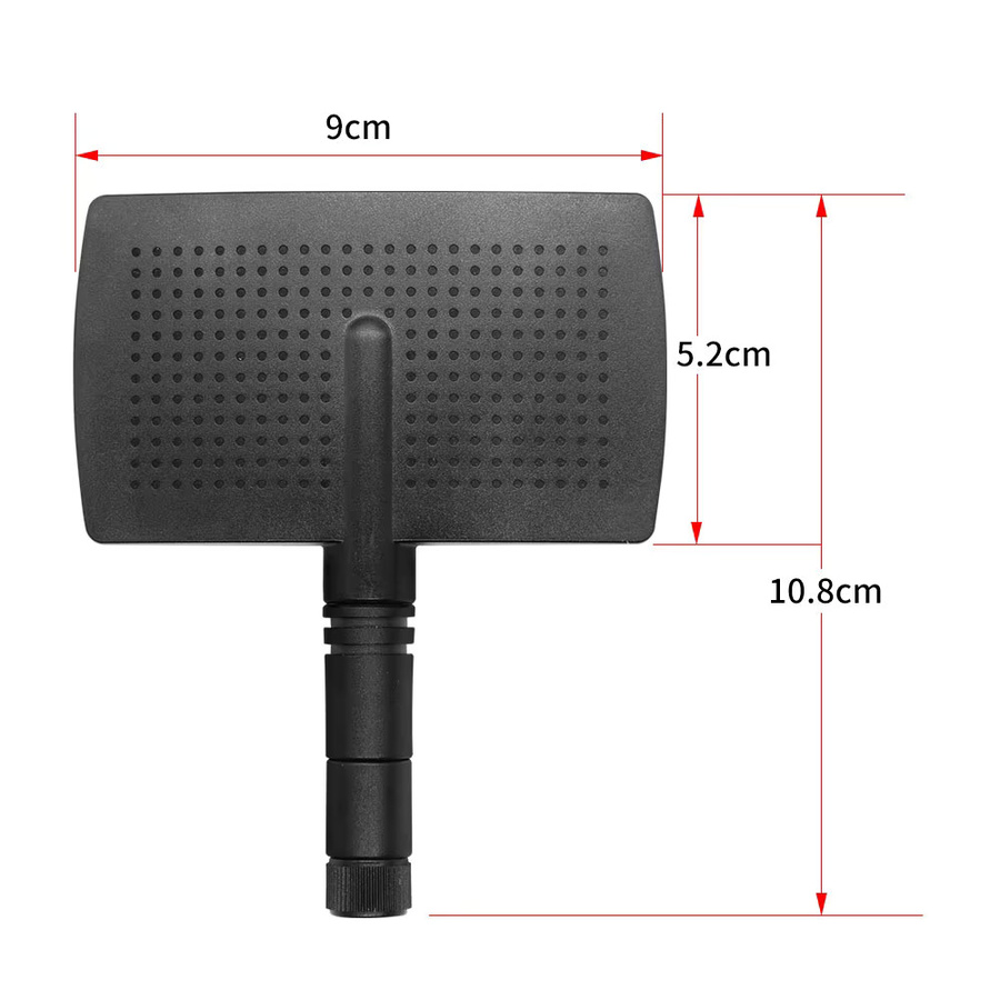 NOWEPOCH Externe High Gain 8 dBi WLAN Antenne für 2,4 GHz Wifi und Bluetooth in Schwarz - Bild 2