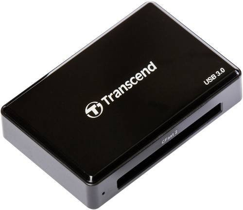Transcend RDF2 Externer Speicherkartenleser USB 3.1 Gen 1 Schwarz - Bild 1