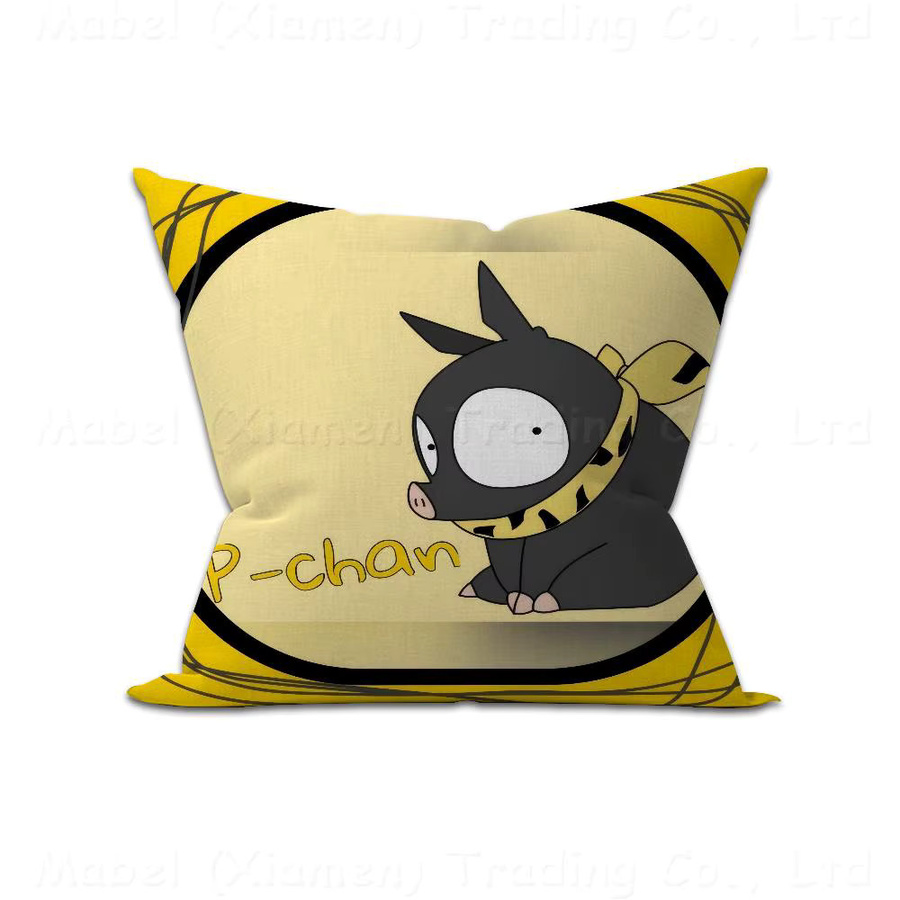 Anime Kissenbezug Ranma P Chan Ryogas Schwein Ahorn-Design, quadratisch, 30 x 30 cm - Bild 7