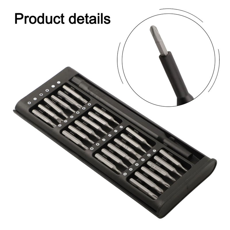 VIBRATITE 25-in-1 Magnetisches Schraubendreher-Set Professionelles Multifunktionales Reparaturwerkzeug-Set - Bild 5