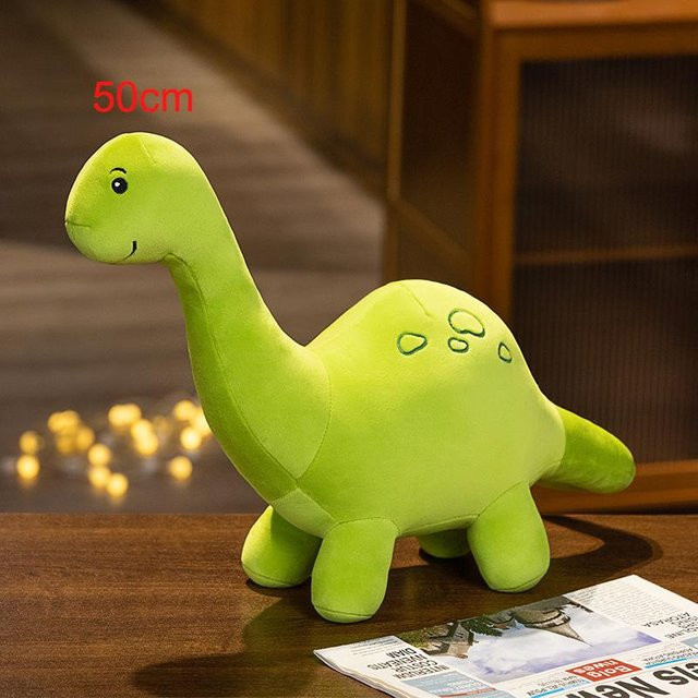 Kidsly Cartoon-Dinosaurier-Plüschtier Triceratops, bunt, ab 14 Jahren - Bild 1