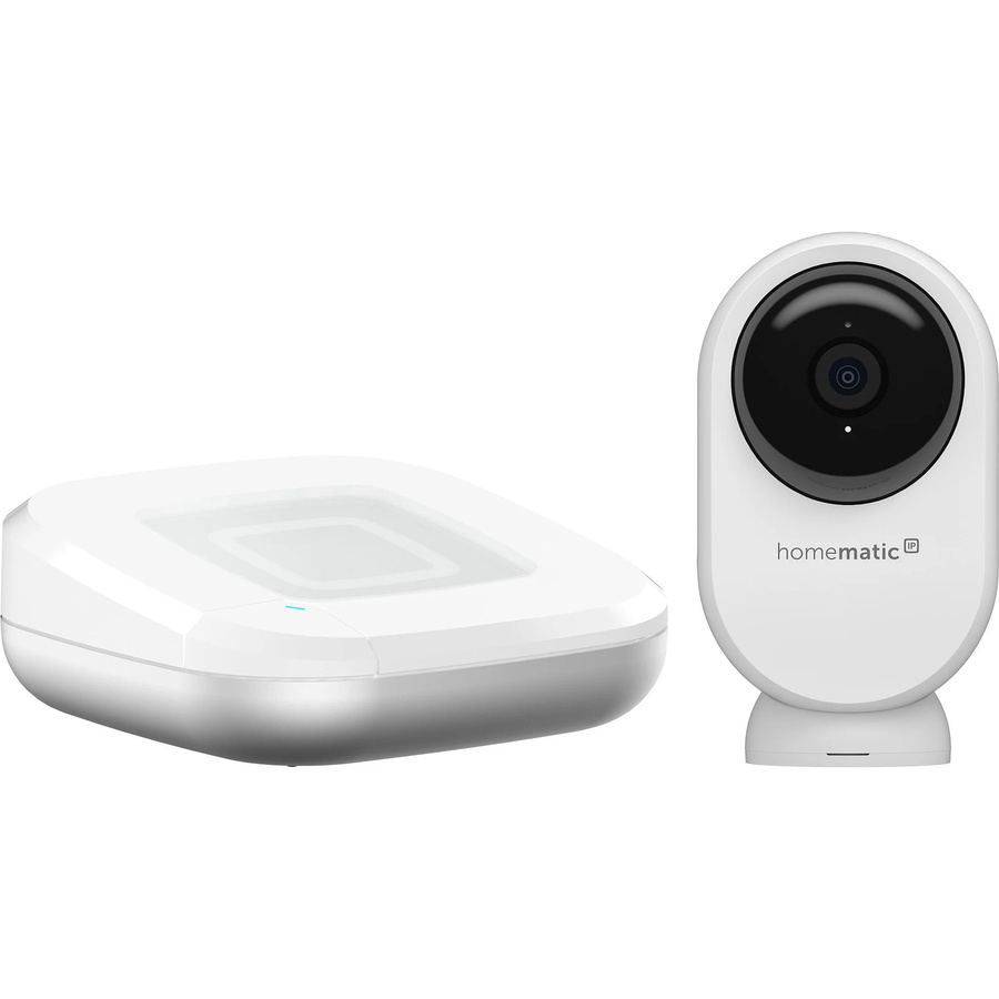 Homematic IP Bundle aus Access Point und 2x Innenkamera plus in Weiß mit Wi-Fi - Bild 1