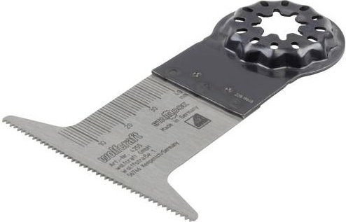 Wolfcraft Tauchsägeblatt aus Kohlenstoffstahl für Holz und Kunststoff, Silber, Durchmesser: 65 mm - Bild 1