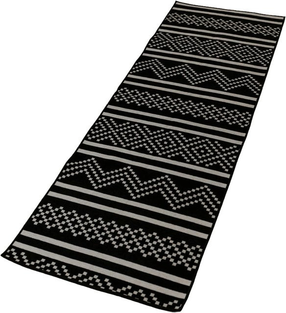 Björn&Schiller Teppichläufer Schwarz, Waschbar, B/T: 60 x 180 cm - Bild 1