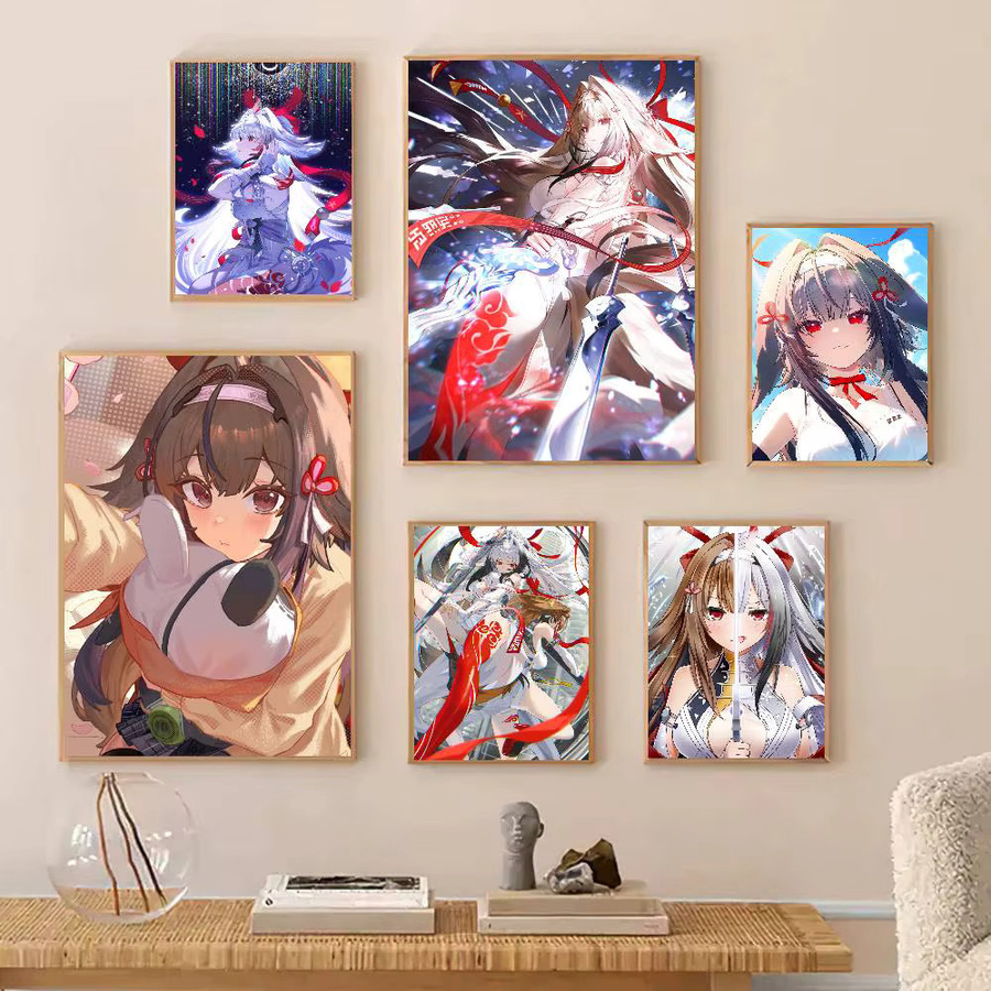 Ye Shunguang Zenless Zone Zero Selbstklebendes Poster Wanddekoration Mehrfarbig - Bild 3