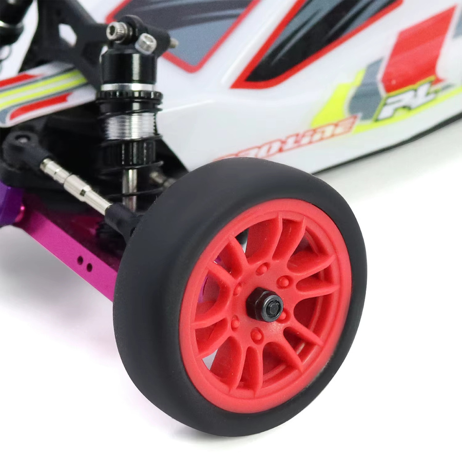 LOSI Micro-B On-Road Drift Racing Felgen Nabe mit Reifen, 1:24, Zubehör - Bild 3