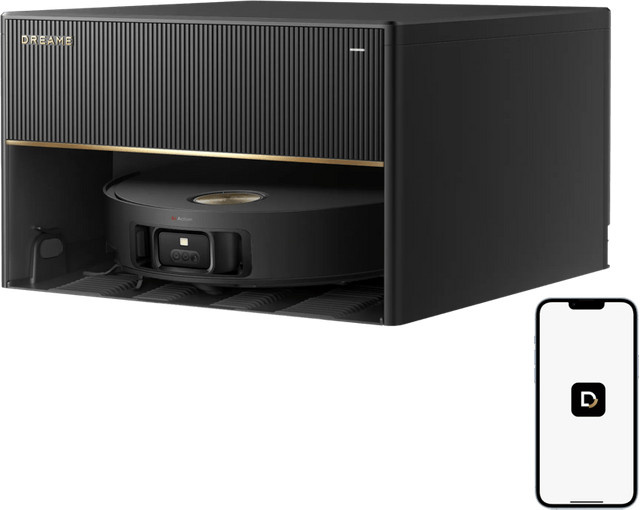 Dreame X50 Master Saug- und Wischroboter mit 8-in-1-Basis, 20.000 Pa Saugkraft und Entwirrbürste, schwarz - Bild 1