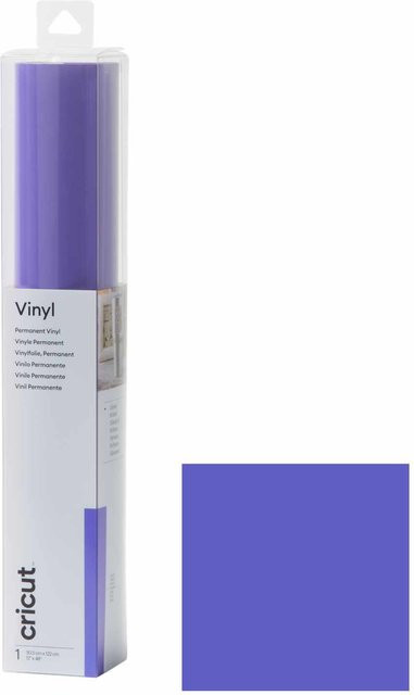 Cricut Premium Vinyl Permanent Lila, 30,5 x 122 cm - Bild 1