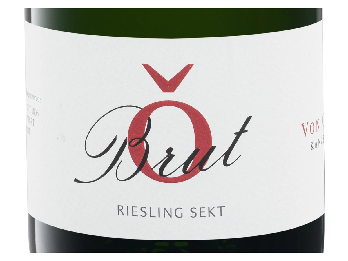 Weingut von Othegraven Riesling Sekt brut 0,75 l - Bild 2