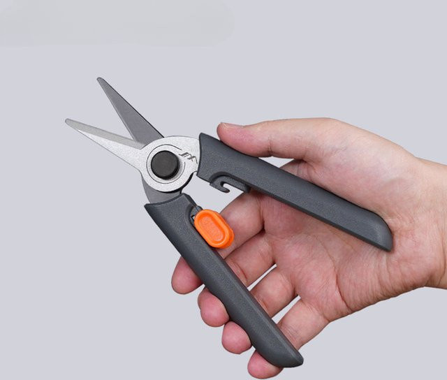 JIMIHOME Gartenschere JM-W202 für Baumschnitt und Veredelung in Grau aus Stahl - Bild 1