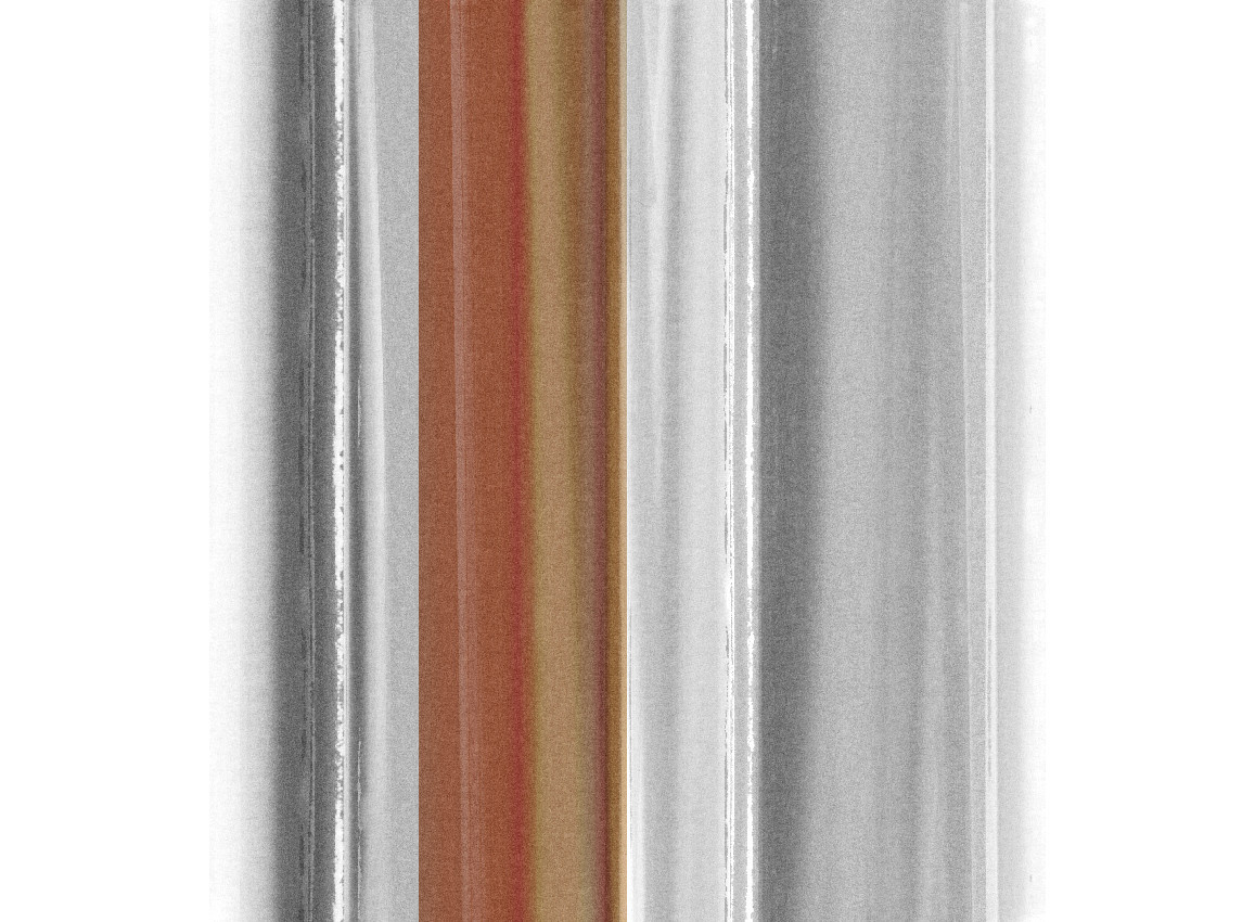 Jannelli & Volpi Mural Balmoral Etnic Panel 2 Wandgestaltung in Multicolour mit Ethno-Streifenmuster - Bild 1