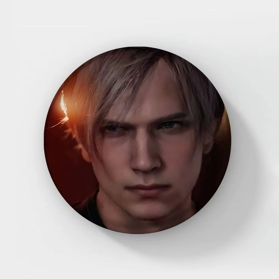 52TOYS Brosche L-Leon K-Kennedy, Weißblech, Silber - Bild 5