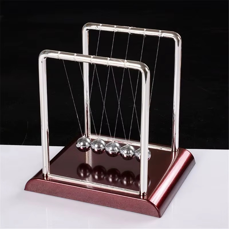 soulbao Newton Pendel, Metall, Desktop Dekoration, Physik Wissenschaft Puzzle - Bild 3