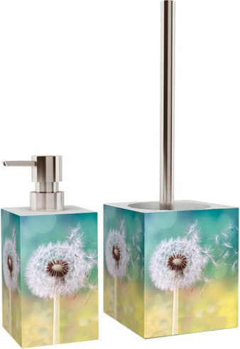 Sanilo WC-Bürste Pusteblume, Farbe Türkis und Silber, Höhe: 37 cm - Bild 1