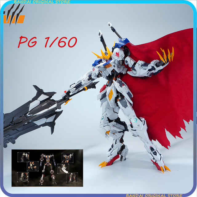 Bandai Wolf Pemains Heavy Industries PG 1/60 Logar Bausatz-Modell, Actionfigur mit Umhang - Bild 1