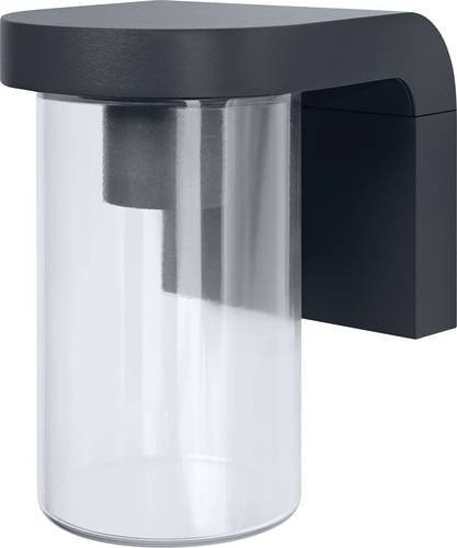 OSRAM HOMELIGHTING ENDURA Classic Cascade Außenwandleuchte aus Aluminium in Schwarz mit transparentem Glas und E27 Fassung - Bild 1