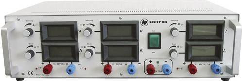 Statron 3225.71 Labornetzgerät in Weiß, 4 Ausgänge, einstellbar 0 - 30 V/DC, 0 - 4A, 385W - Bild 1