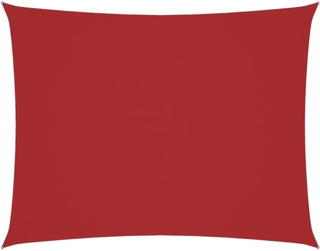 Furnicato Sonnensegel aus Oxford-Gewebe rechteckig in Rot, B x T: 2 x 3 m - Bild 1