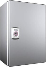 Rittal Kompaktschaltschrank BHT in Grau aus Edelstahl H x B x T: 21,0 x 39,0 x 65,0 cm - Bild 1