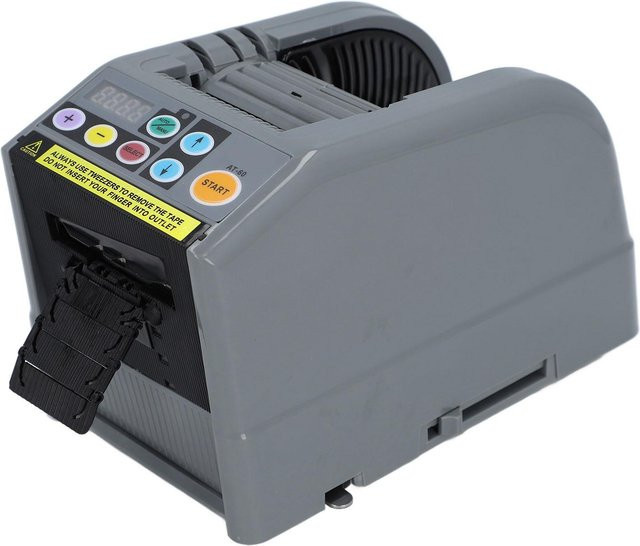 Elektrischer automatischer Klebebandabroller von aimo in Grau mit einer Schnittbreite von 6 bis 60 mm - Bild 1