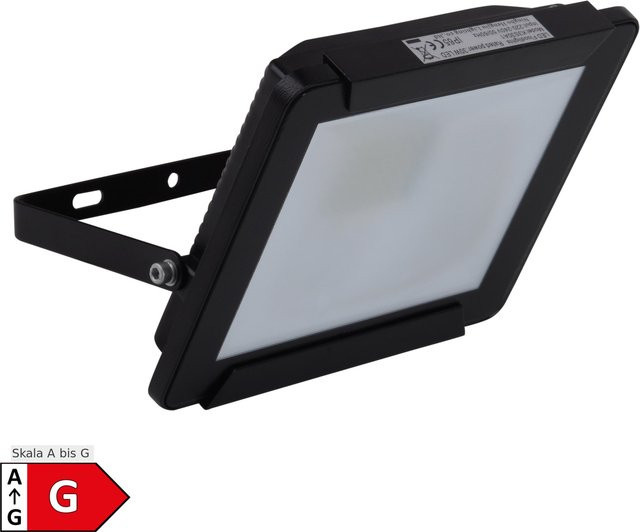 Näve LED-Außenstrahler Schwarz 30 W mit Bewegungssensor und verstellbarem Lichtstrahl - Bild 1