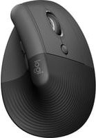 Logitech Lift for Business Vertikale ergonomische Maus in Graphite, kabellos via Bluetooth und Logi Bolt, 4000 dpi - Bild 1