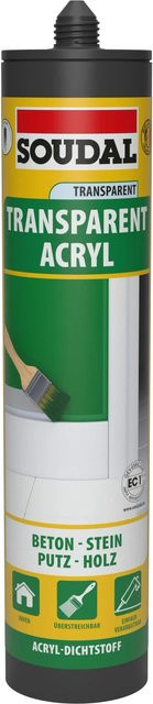 Soudal Maleracryl Transparent aus Synthetikharz 300 ml - Bild 1