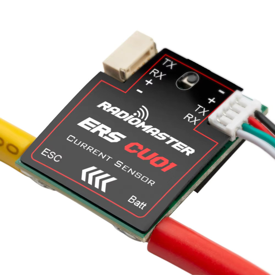 Radiomaster ERS CU01 Echtzeit-Stromsensor in Schwarz kompatibel mit ExpressLRS PWM-Empfängern - Bild 3