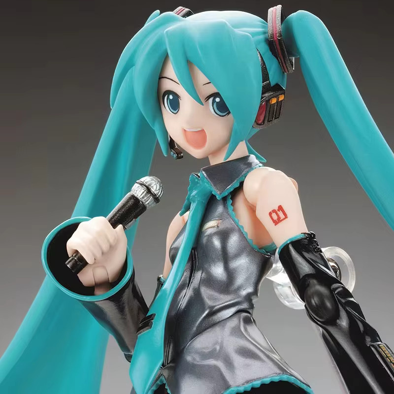 Bandai Hatsune Miku Actionfigur, mit beweglichen Gelenken und Requisiten - Bild 2