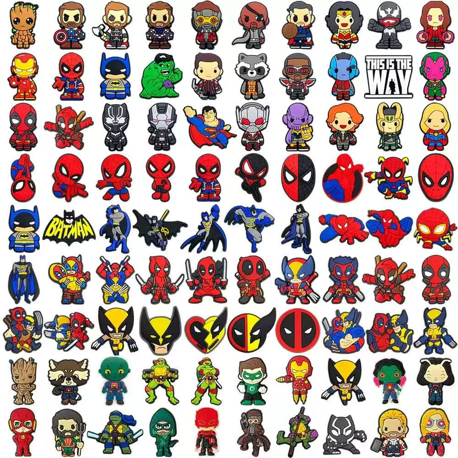 Hot Toys Schuh-Charms, Marvel Spider-Man, Unisex, PVC - Bild 4