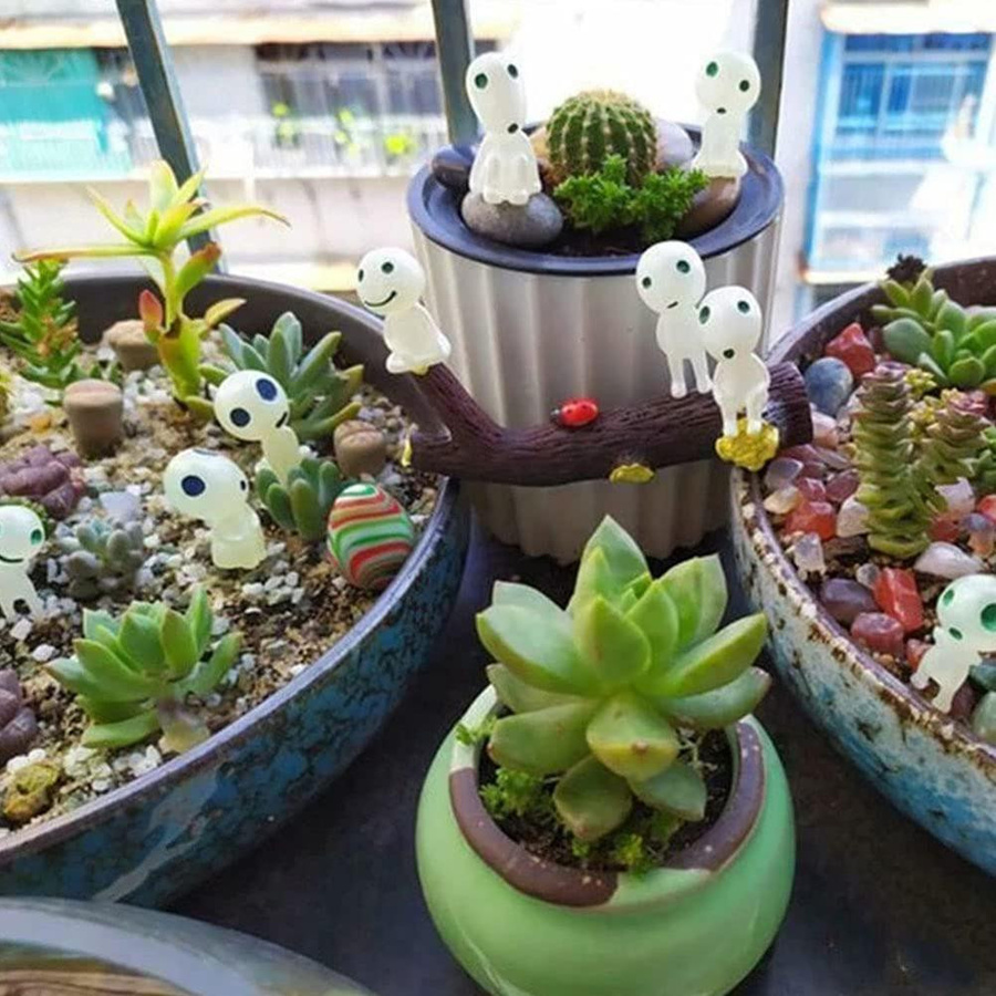 10er Set Wasserdichte Leuchtende Baumelfen Figuren als Gartenornamente und Dekoration für deinen Außenbereich - Bild 7