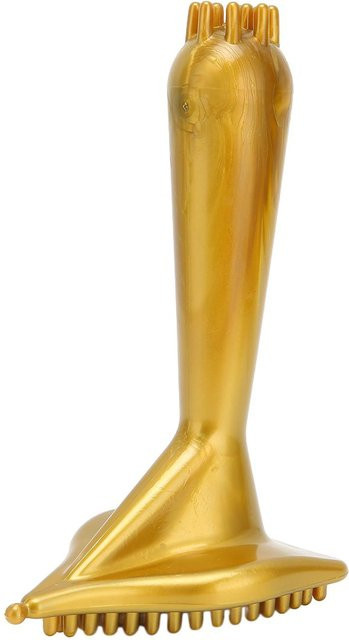 GoolRC Trockenbürste zur Massage für Körper und Füße, Orange, Unisex - Bild 1