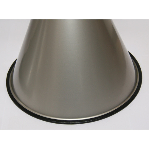 SZAGATO Aschenbecher aus Stahl in Silber für Innen und überdachten Außenbereich, B/H/T: 40 x 71 x 40 cm - Bild 2