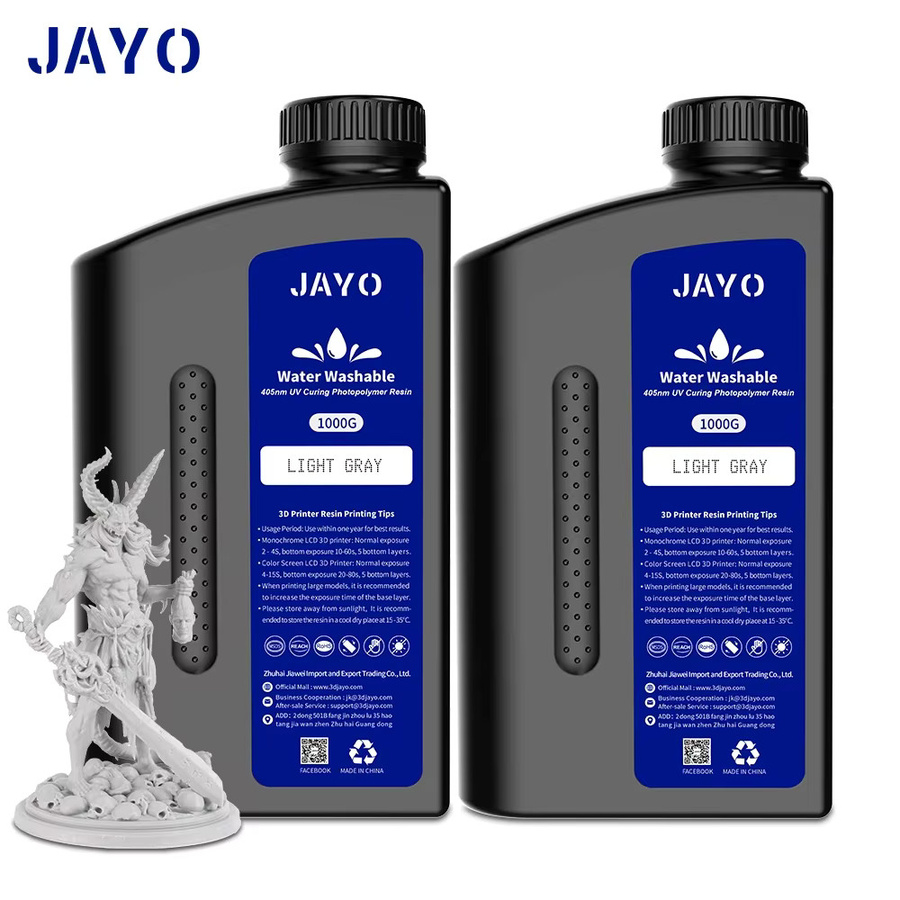 JAYO 3D-Harz wasserwaschbar ABS-ähnlich hochpräzises UV-Photopolymer für LCD-3D-Drucker 2 kg - Bild 5