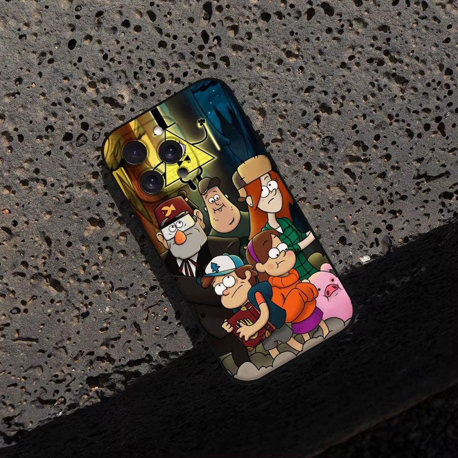 G-Gravity Silikonhülle für iPhone 11 bis iPhone 17 Pro Max in Schwarz - Bild 6