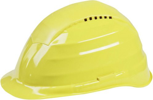 Connex Schutzhelm Gelb nach EN 397 und DIN 4841 für Kopfgrößen 52 bis 63 cm - Bild 1