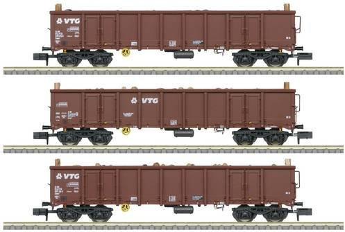 MiniTrix Hochbordwagen Eanos der VTN 3er-Set - Bild 1