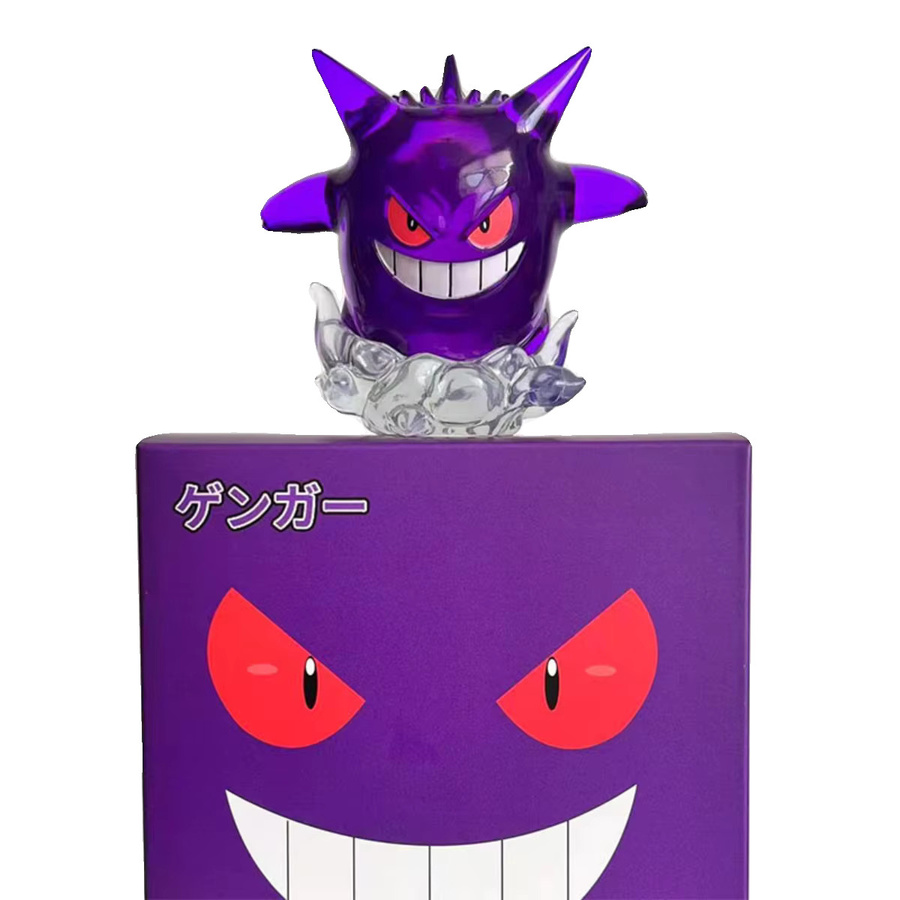 Bandai Pokémon Anime Gengar Snorlax Actionfigur, Q-Version Modell, Puppe - Bild 3