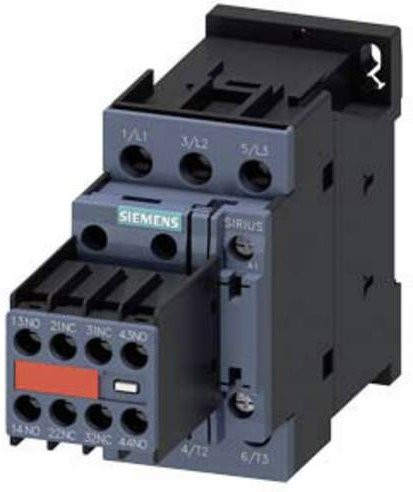 Siemens Schütz 3RT2025-1CL24-3MA0 mit 3 Schließern, 690 V/AC, grau - Bild 1
