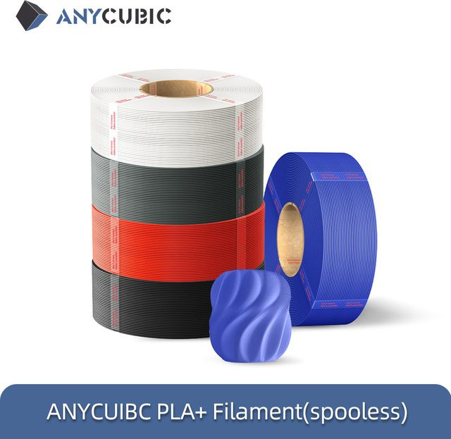 Anycubic PLA+ Filament Multicolor Blau für FDM-3D-Drucker - Bild 1