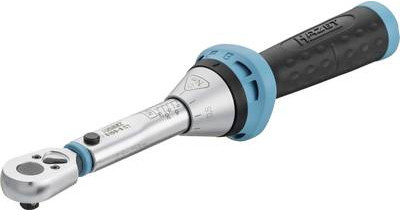 Hazet Klick-Drehmomentschlüssel 5108-3CT, 1/4 Zoll, 2,5 - 25 Nm, Schwarz/Blau - Bild 1