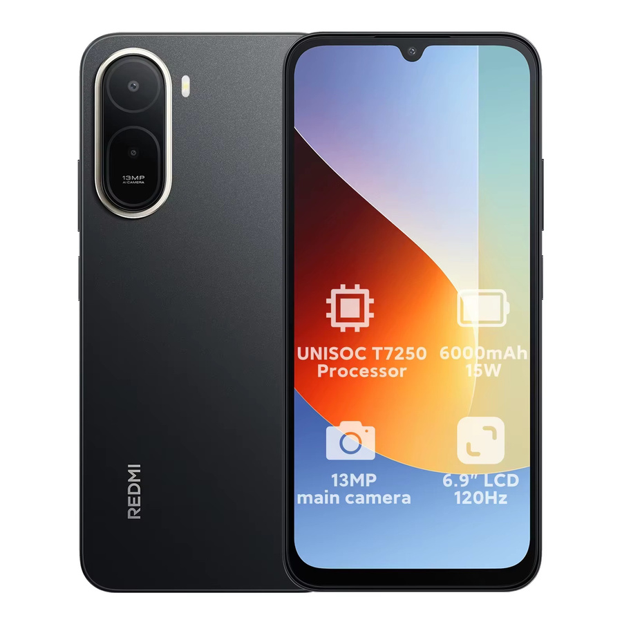 Xiaomi Redmi A7 Pro Smartphone Globale Version in Schwarz mit 6,9 Zoll 120Hz Display und 6000mAh Akku - Bild 3
