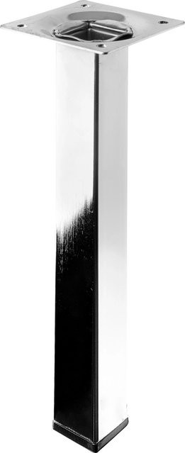 Hettich Tischbein verchromt Silber B/T/H: 25 x 25 x 200 mm - Bild 1