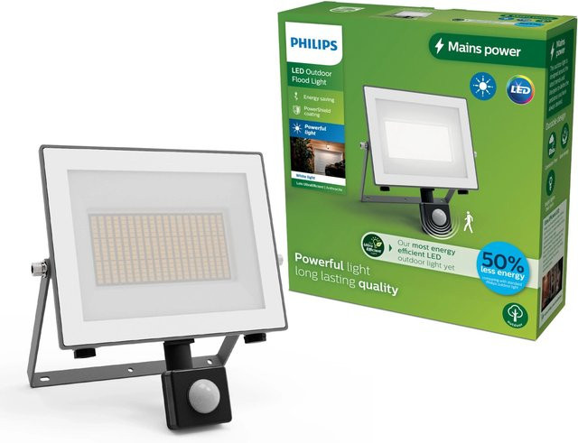 Philips Hue LED Außenstrahler Lois mit Bewegungsmelder, 24W, Warmweiß, Anthrazit - Bild 1