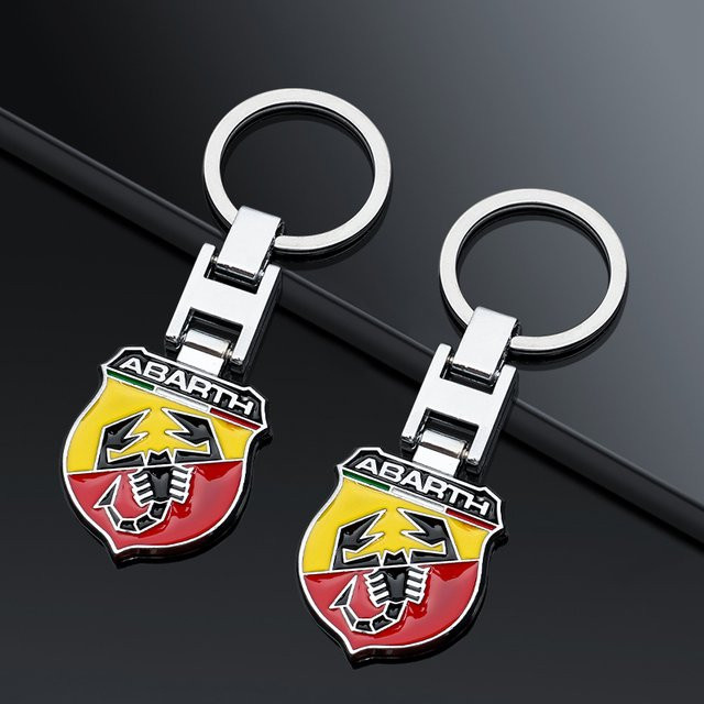 Fiat Schlüsselanhänger Metall, Unisex - Bild 1