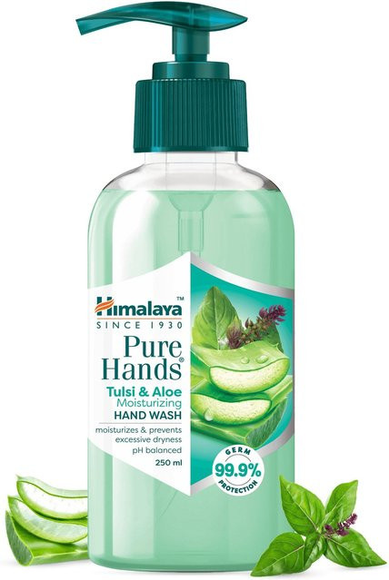 Himalaya Pure Hands Tulsi Aloe Vera Handwaschlotion, 250 ml - Bild 1
