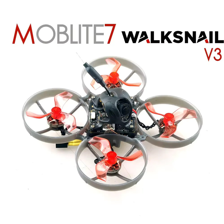 HappyModel Moblite7 Walksnail V3, 1S 75 mm HD Brushless Whoop, ab 14 Jahren - Bild 2