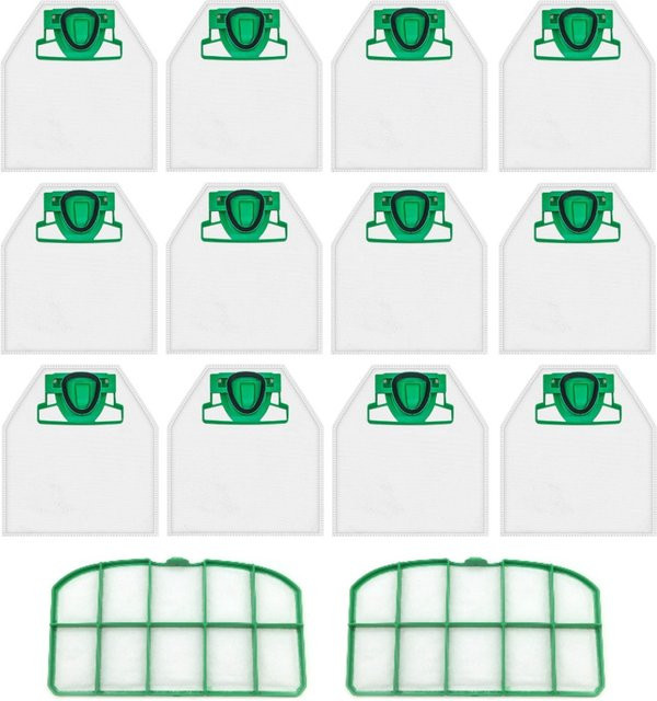 HEPA-Filter Staubbeutel für Vorwerk Kobold VK200 FP200 Staubsauger in Weiß - Bild 1
