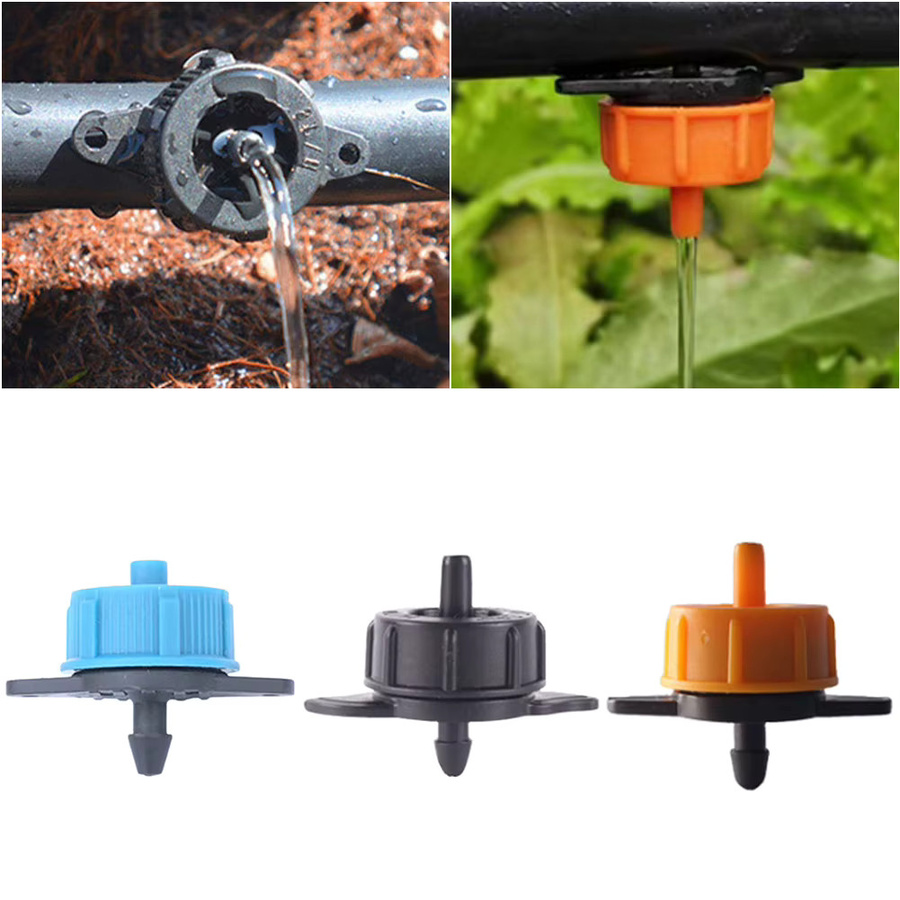 ANENG 100 Stück Druckausgleichende Tropfträger Mikro Anschlüsse für Garten und Rasen Bewässerung - Bild 1