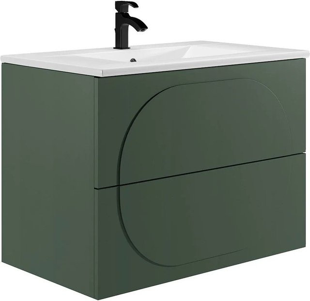 Vutoma Einzelwaschtisch Grün B: 80 cm, T: 60 cm, H: 46 cm - Bild 1